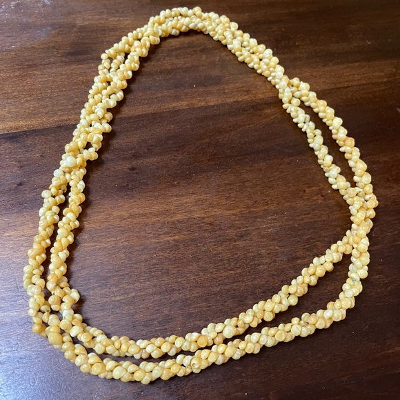 Jewelry - Yellow "Coral" Necklace